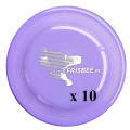 Frisbee FASTBACK STANDARD ''FREESTYLE SET'' - 10 DISCS dla psów