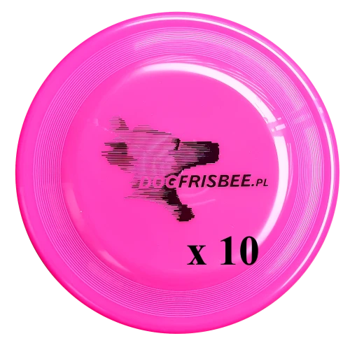 Frisbee FASTBACK STANDARD ''FREESTYLE SET'' - 10 DISCS dla psów