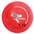 Frisbee FASTBACK STANDARD ''FREESTYLE SET'' - 10 DISCS dla psów