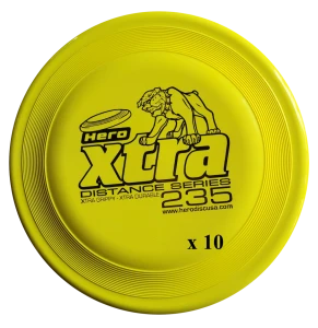 HERO XTRA 235 DISTANCE 10 DISCS SET