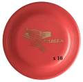 Frisbee FASTBACK FLEX ''FREESTYLE SET'' -  10 DISCS dla psów