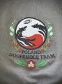 Frisbee Bluza Poland Dogfrisbee Team dla psów