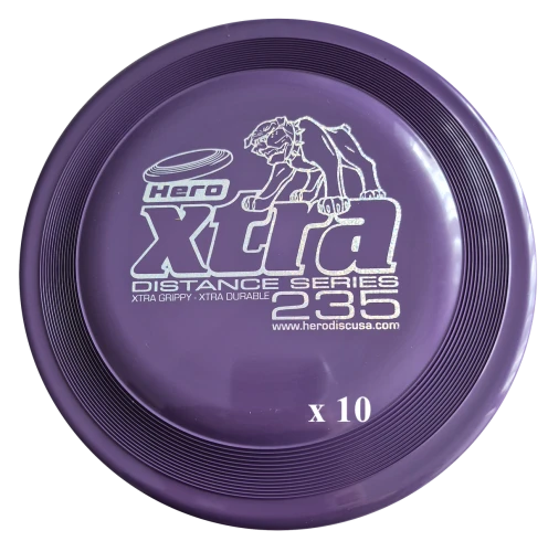 Frisbee HERO XTRA 235 DISTANCE 10 DISCS SET dla psów